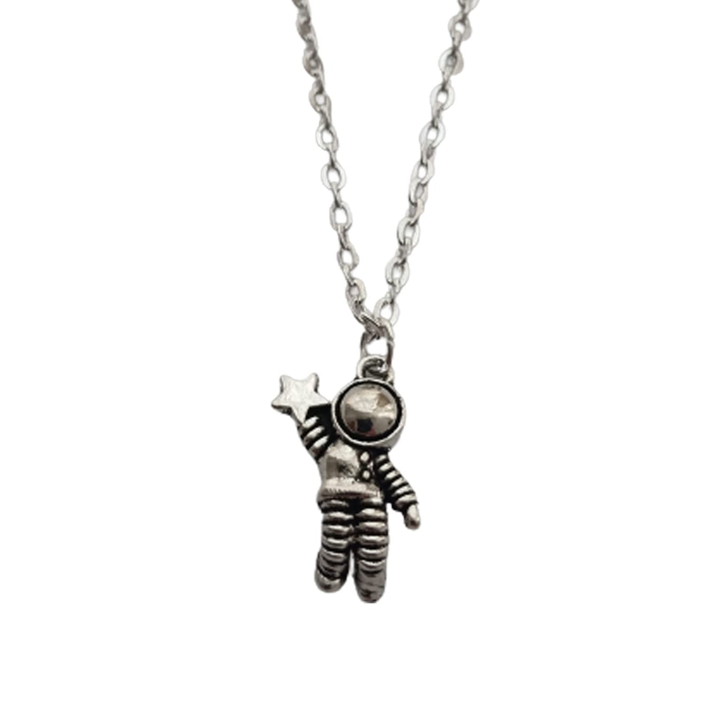 Original Fashion Astronaut Necklace, Space Lover AETYWYEIN