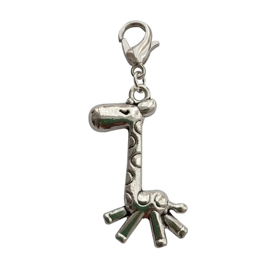 3 Pcs 3D Giraffe Charms with Lobster Clasp for DIY AETYWYEIN