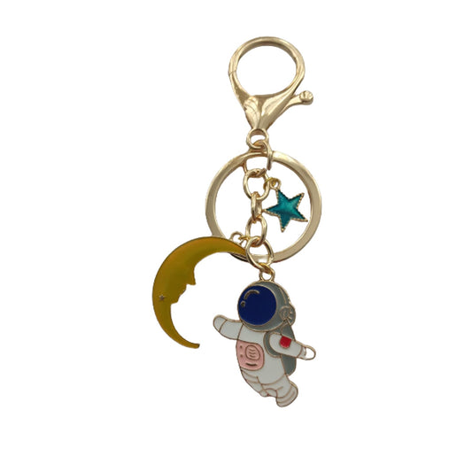 Cute Astronaut Keychain, Spaceman Keyring for Space Lover AETYWYEIN