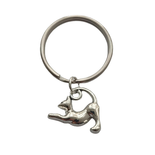 Cute 3D Cat Keychain, Pet Loss Keyring, Lovely Jewelry AETYWYEIN