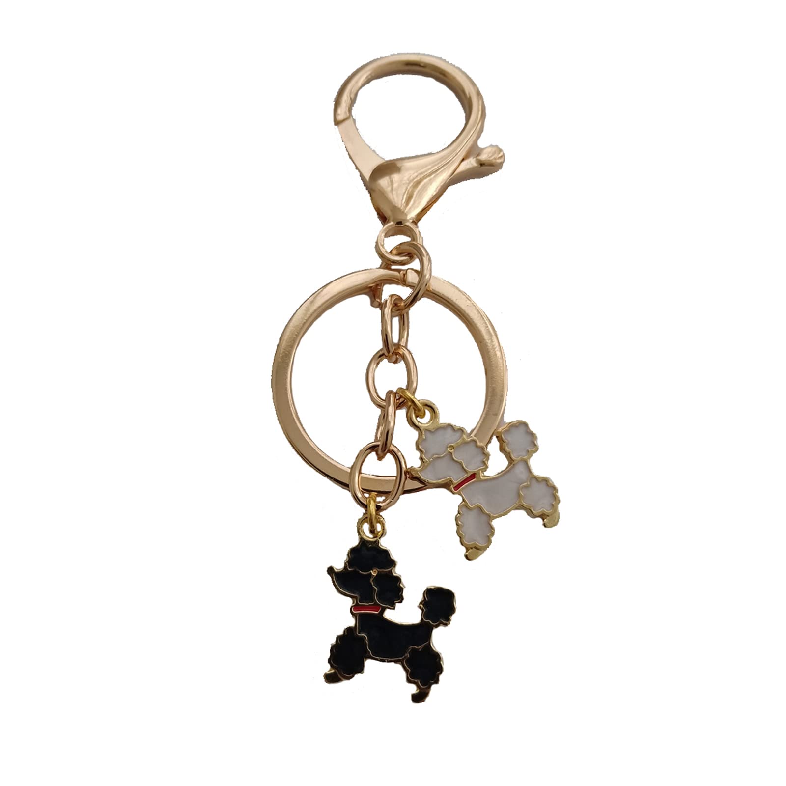 Cute Dog Keychain for Poodles Lover AETYWYEIN