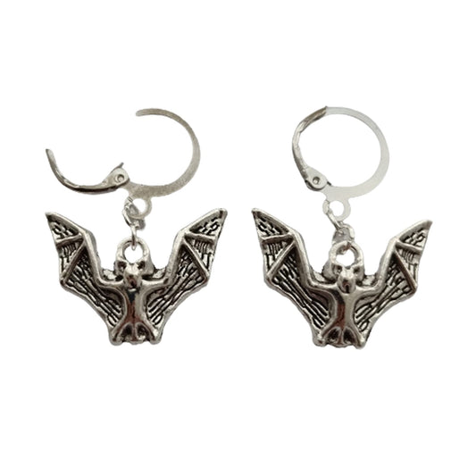 Cool Vampire Ear Clip, Cosplay Lover, Bat Small Hoop Earrings AETYWYEIN