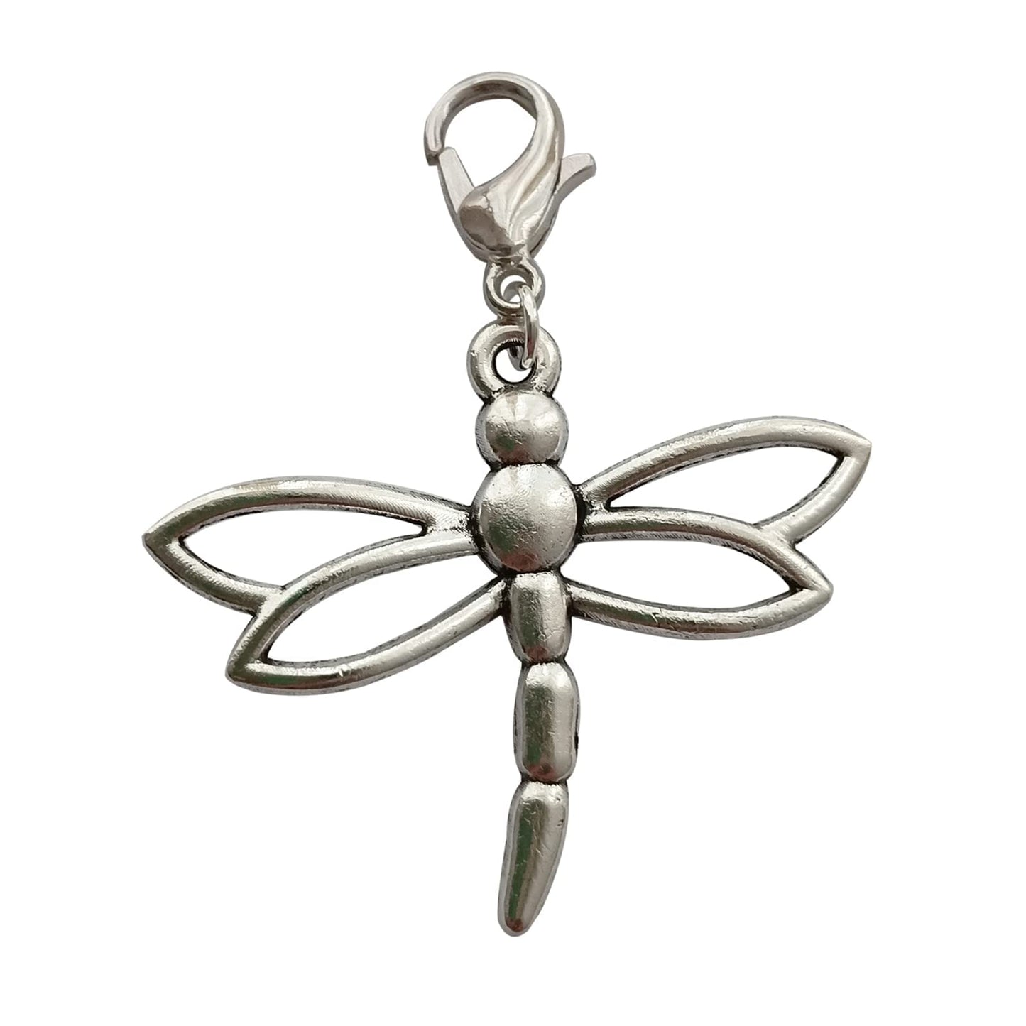 2pcs Dragonfly Clip on Charm, Dragonfly Zipper Pull, Insect Jewelry AETYWYEIN